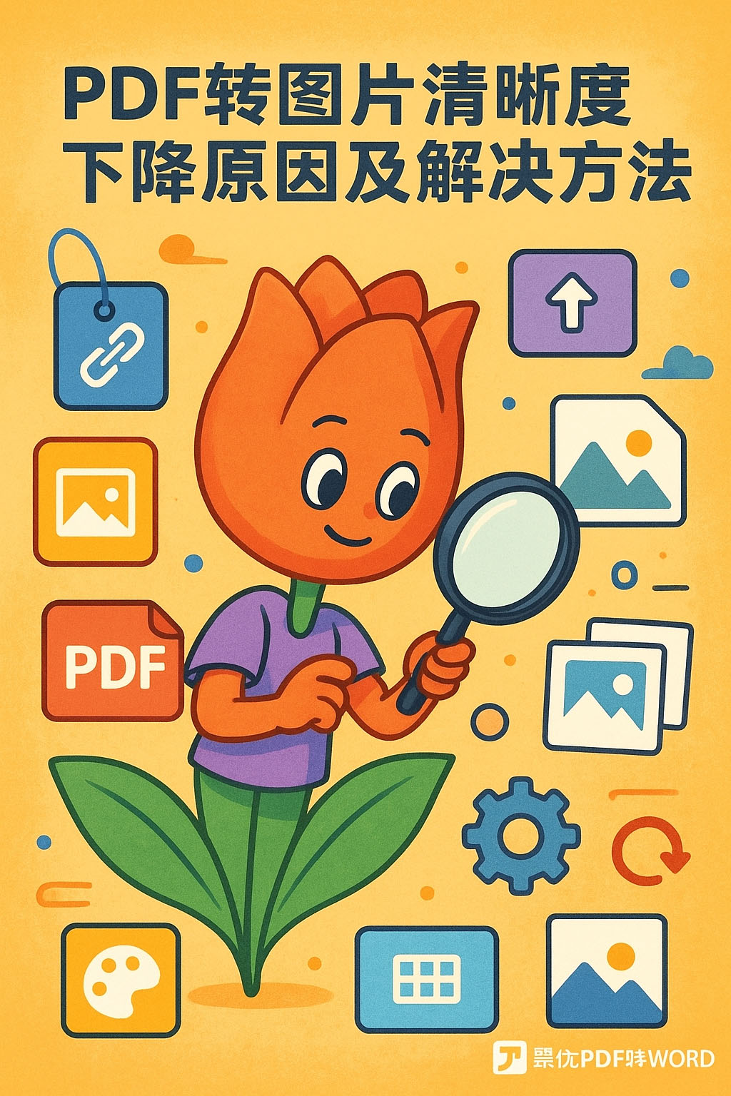 PDF转图片清晰度下降原因及解决方法