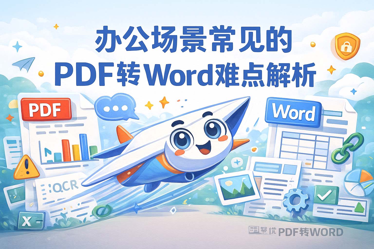 办公场景常见的PDF转Word难点解析