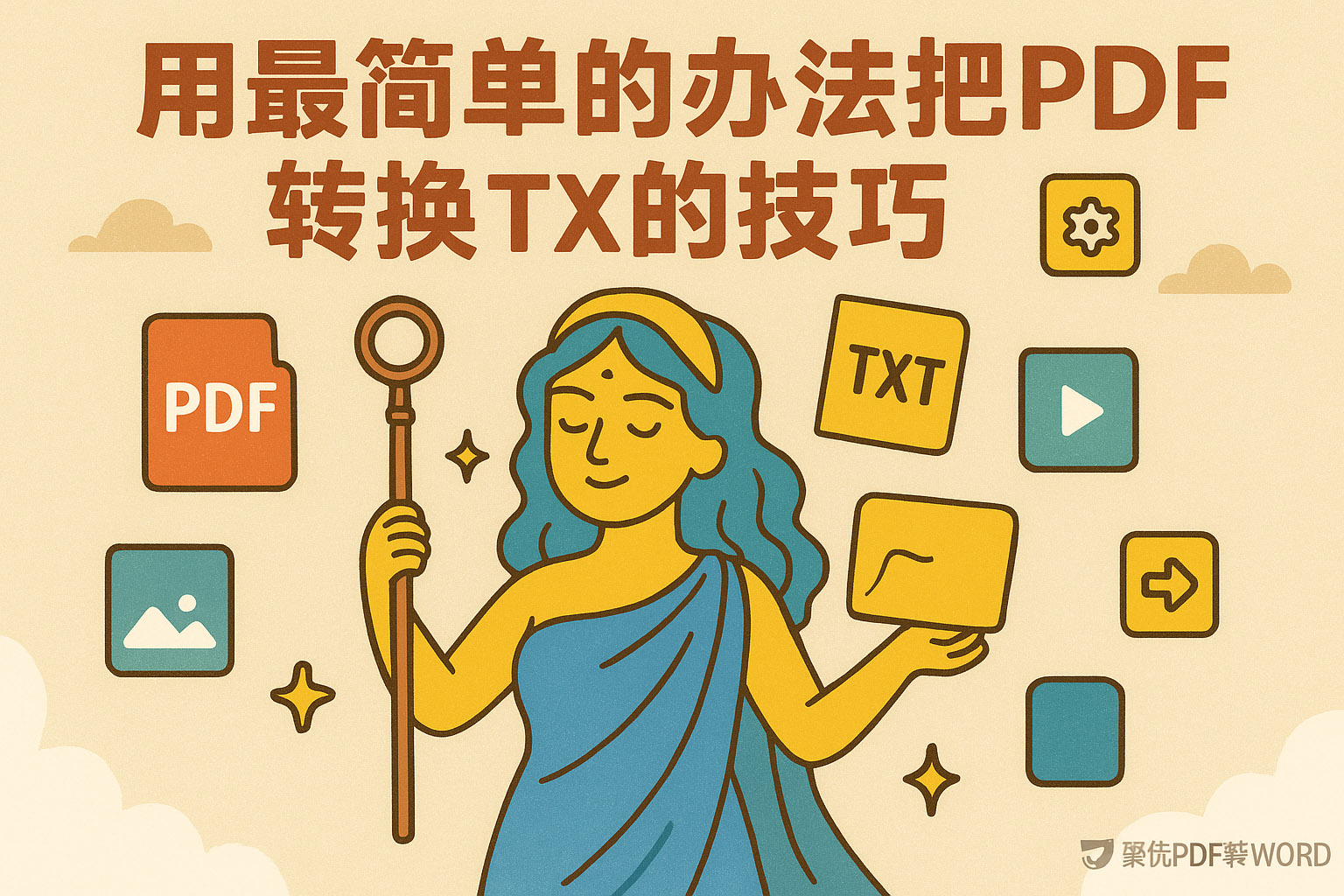 用最简单的办法把PDF文件转换成TXT文件