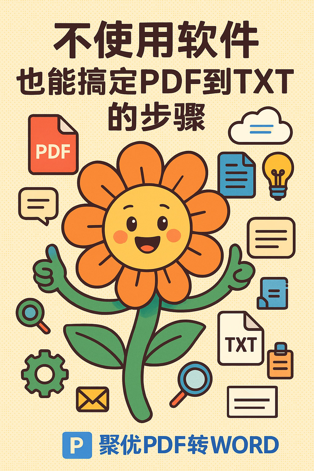 不使用软件也能搞定PDF到TXT的步骤