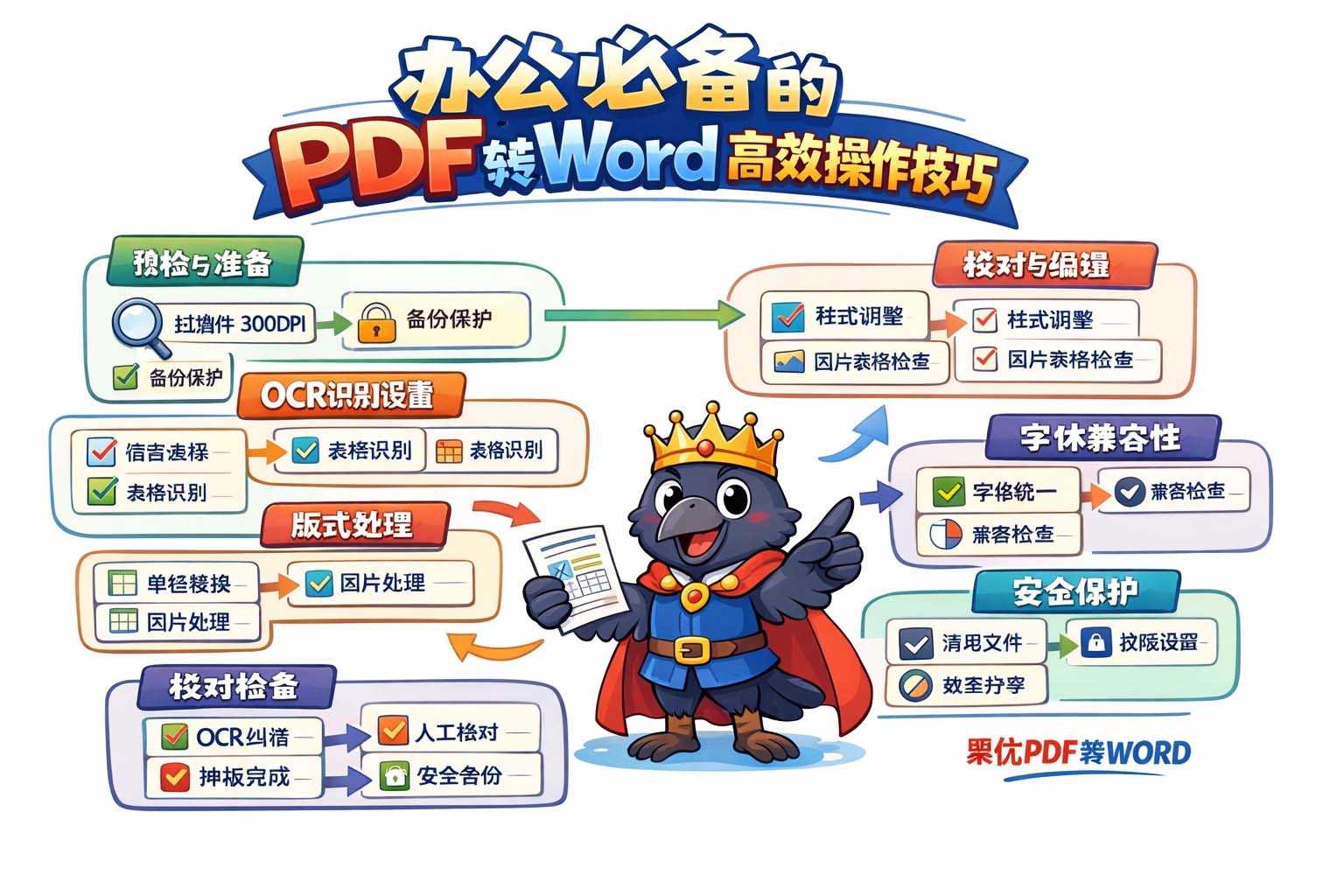 办公必备的PDF转Word高效操作技巧