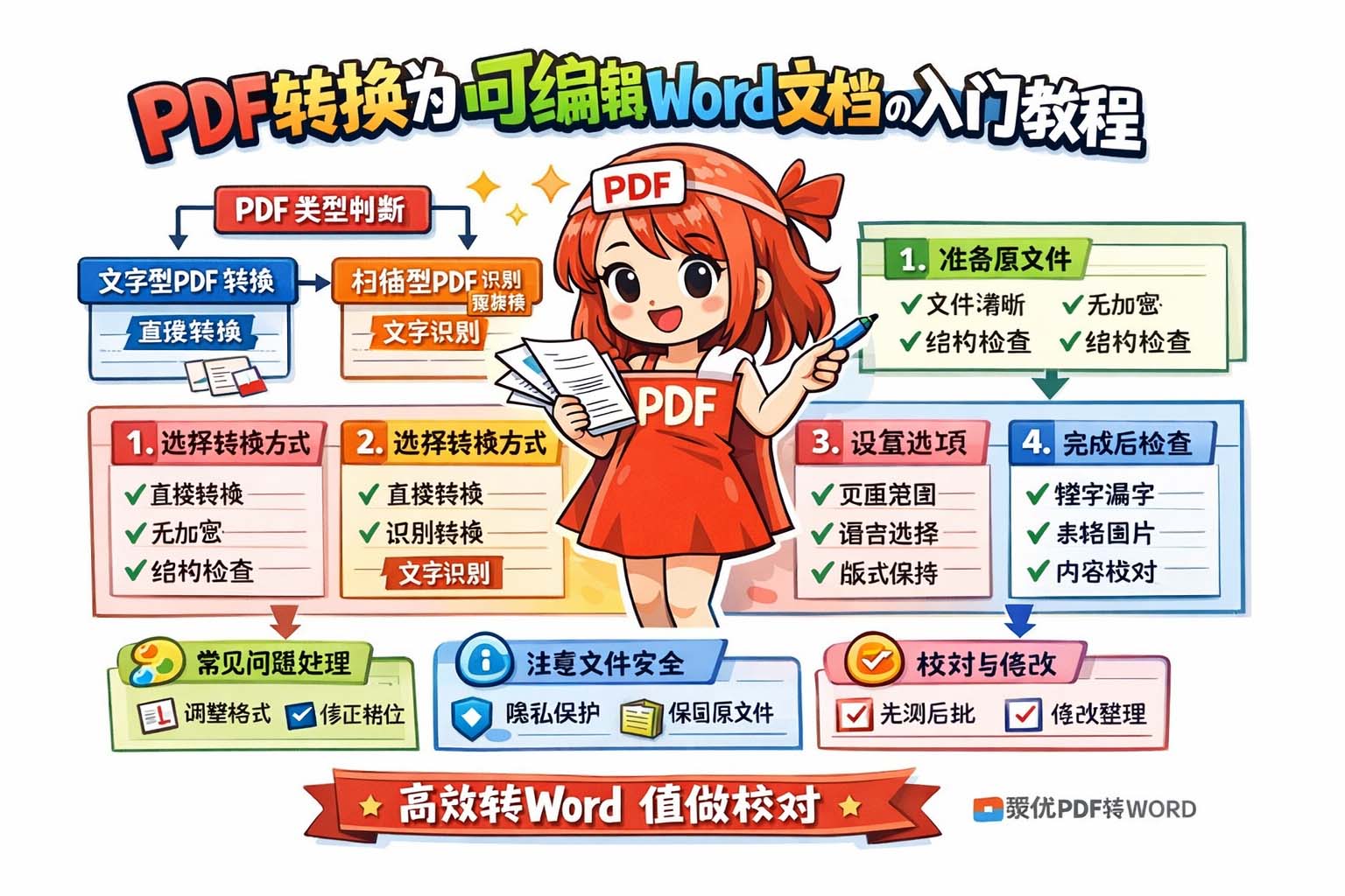 PDF转换为可编辑Word文档的入门教程