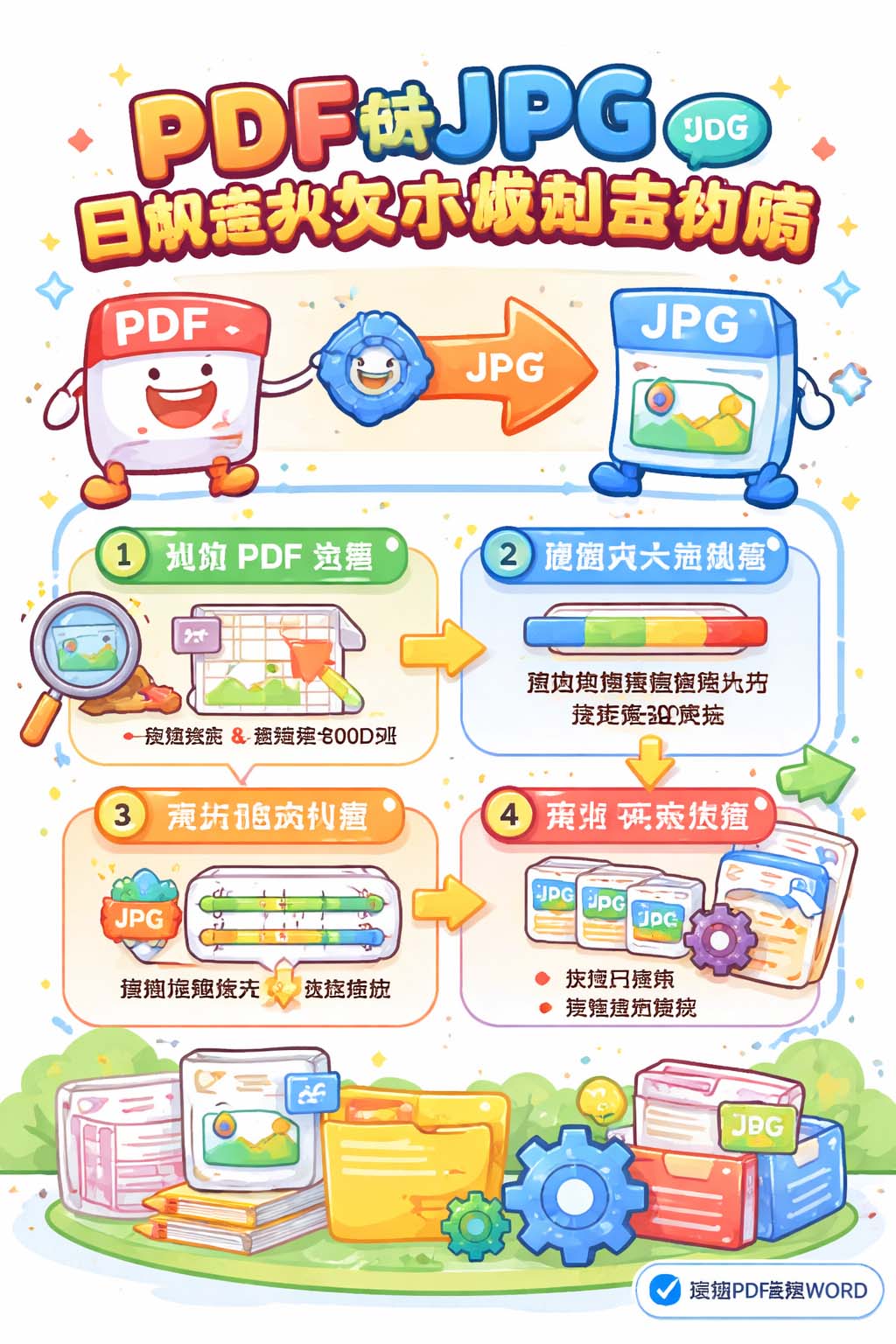 PDF转JPG图片文件大小控制最佳方案