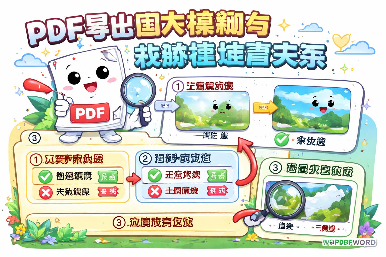 PDF导出图片模糊与抗锯齿设置关系