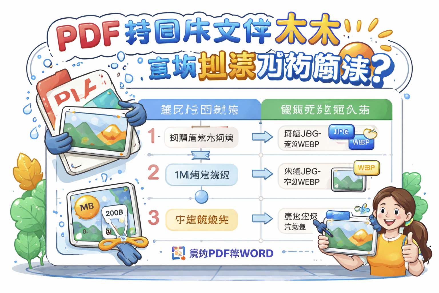 PDF转图片文件太大影响加载如何解决?