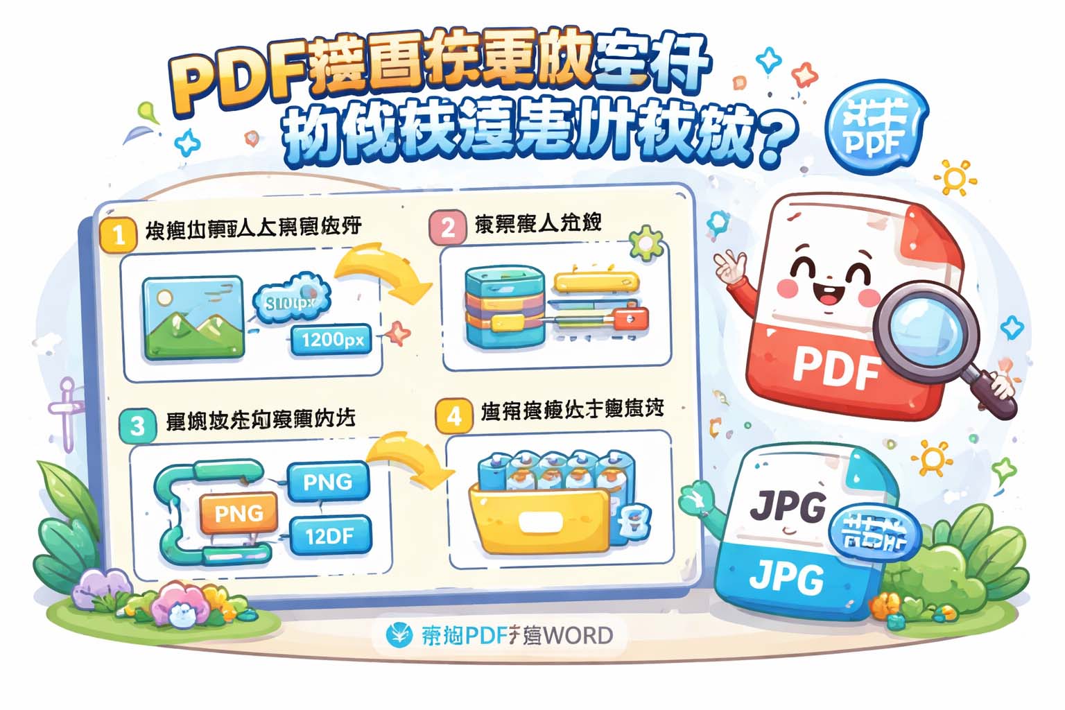 PDF转图片后的文件如何快速缩小体积?
