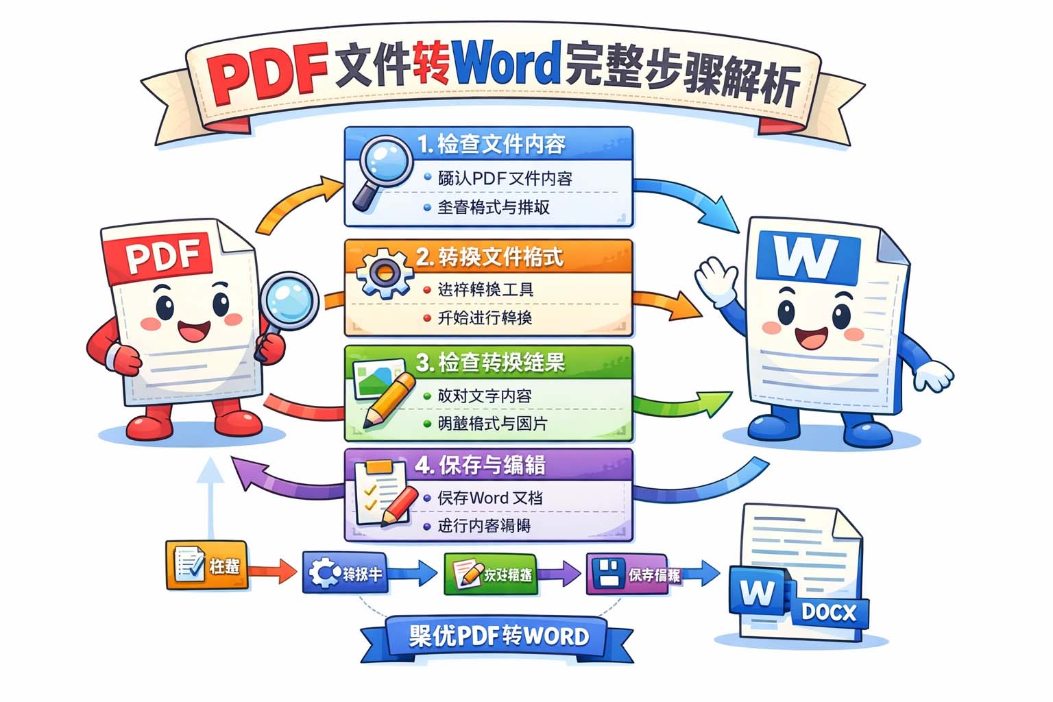 PDF文件转Word完整步骤解析